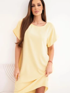 Šaty s kapsami žlutá