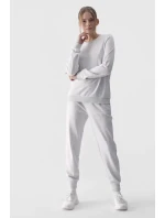 Dámské Teplákové Kalhoty Joggery 4F Šedé 4FWMM00TTROF0945-27M Dámské Teplákové Kalhoty Joggery 4F Šedé 4FWMM00TTROF0945-27M