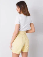 Šortky 334 SN 7706.08 světle žlutá