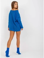 Dámský svetr TW SW BI M903 tmavě modrý Dámský svetr TW SW BI M903 tmavě modrý