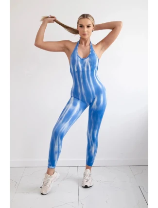 Fitness oblek s push-up 29321 modrý - Kesi Fitness oblek s push-up 29321 modrý - Kesi