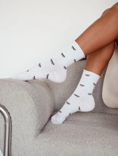 Dámské ponožky bez tlaku Malé mašle 0200.209