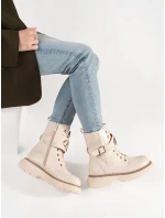 Módní   kotníčkové boty dámské platforma