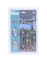 SADA DRŽÁKŮ PRO UPEVNĚNÍ SLUNEČNÍ PLACHTY