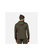 Pánská mikina ROSSIGNOL Mid Layer Stretch Hoodie, zelená Pánská mikina ROSSIGNOL Mid Layer Stretch Hoodie, zelená