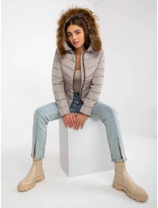 Dámská bunda NM KR P22 6627 03P tmavě lila