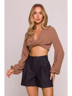 M860 Džínové šortky - grafitové