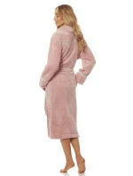 Dlouhý dámský župan 2084 Satyn -  L&L