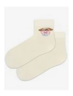 TENKÉ PONOŽKY BARVA 2-6 LET DÍVKY OFF WHITE 24-26 TENKÉ PONOŽKY BARVA 2-6 LET DÍVKY OFF WHITE 24-26