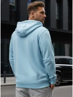 Pánská mikina s kapucí modrá FashionStreet BX4246