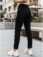 Dámské džíny mom fit s vysokým pasem černé FashionStreet UY2954