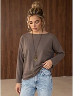 Dámská bavlněná blůza oversize s přívěskem Fango FashionStreet RY2943