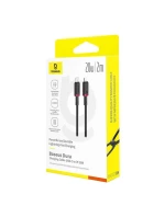 Kabel Baseus Dura typ C 20W 2m (červený/černý)