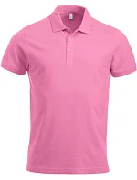 Clique Classic Lincoln S/S Pánské piqué polo z těžké bavlny 67.8244 bright pink