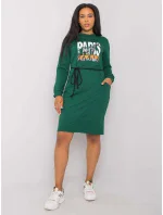 Šaty LK SK 508299.30 tmavě zelená