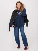 Mikina WT BL A1064.09P tmavě modrá