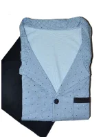 Pyžamo Cornette 114 dlouhé/r 3XL-5XL pánské rozepínací