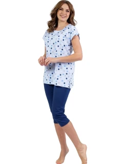 Dámské pyžamo 690 blue - REGINA