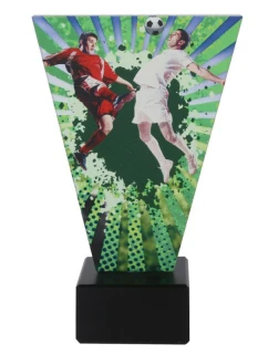 Skleněná fotbalová trofej Triumph