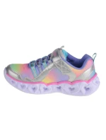 Skechers Heart Lights-Rainbow Lux 302308L-SMLT Grey 27