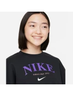 Mikina Nike Sportswear Trend FLC Crew Jr DV2563-045 Mikina Nike Sportswear Trend FLC Crew Jr DV2563-045
