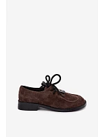 Dámské barefoot polobotky z přírodního semiše D&A CR62-3460 hnědé Dámské barefoot polobotky z přírodního semiše D&A CR62-3460 hnědé