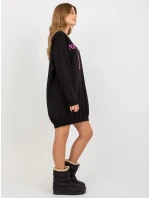 Mikina VI BL 3212.15X černá a růžová Mikina VI BL 3212.15X černá a růžová