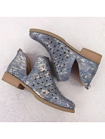 Dámské boty W SA62-102 SAN12D modré - M.Daszynski