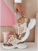 CELESTIC dámské tenisky na platformě zelené FashionStreet ZY0816