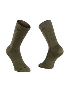 Cyklistické ponožky NORTHWAVE Extreme Pro Sock, zelené