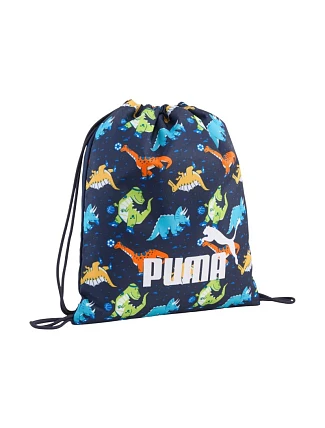 Taška na boty Puma Phase Aop Small, tmavě modrá / dinosauři 91325 14 Taška na boty Puma Phase Aop Small, tmavě modrá / dinosauři 91325 14