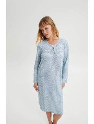 Vamp - Noční košile se záhybem 19482 - Vamp