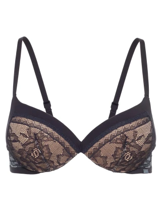 Dámská push-up podprsenka Plunge QF1941E - Calvin Klein Dámská push-up podprsenka Plunge QF1941E - Calvin Klein