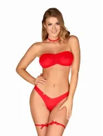 Vánoční kostým Kissmas set - Obsessive Vánoční kostým Kissmas set - Obsessive