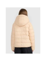 Dívčí péřová bunda se syntetickou výplní 4F 4FJRAW25TDJAF0816-83S