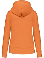 Kariban K 4028 Dámská eco-friendly mikina s kapucí 20.4028 light orange