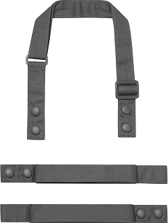 Premier PR 191 Popruhy k zástěře "Swap and Pop" 39.0191 dark grey
