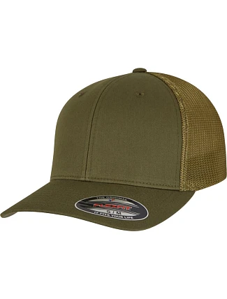 Flexfit 6511 6 panelová Trucker kšiltovka "Mesh" 55.6511 moss green Flexfit 6511 6 panelová Trucker kšiltovka "Mesh" 55.6511 moss green