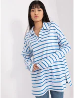 Halenka LK BZ 509314.83 bílá a modrá Halenka LK BZ 509314.83 bílá a modrá