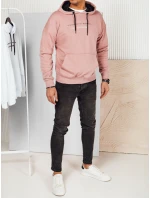 FashionStreet pánská růžová mikina s potiskem BX5719