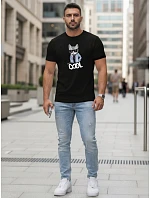 Pánské tričko Stay COOL s potiskem černá FashionStreet NX5018R