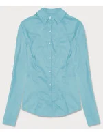 Světle modrá klasická dámská košile (HH039-41) Světle modrá klasická dámská košile (HH039-41)