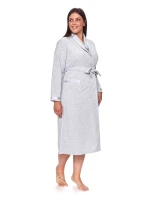 Dámský župan 1078 grey plus - Doctornap