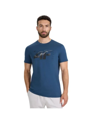 Pánské tričko 4F M2359 sea green 4FWAW25TTSHM2359 46S pánské