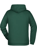 Daiber JN 796 Pánská mikina s kapucí 02.0796 dark green Daiber JN 796 Pánská mikina s kapucí 02.0796 dark green