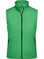 Daiber JN 1023 Dámská 3-vrstvá softshellová vesta 02.1023 green Daiber JN 1023 Dámská 3-vrstvá softshellová vesta 02.1023 green