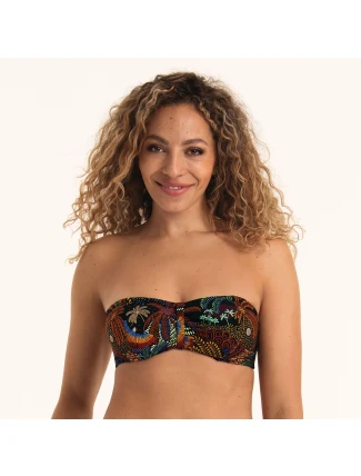 Style Ella Top Bikini - horní díl 8815-1 safari - RosaFaia Style Ella Top Bikini - horní díl 8815-1 safari - RosaFaia