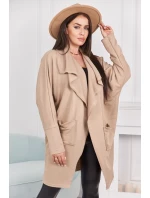 Kapska s kapsami světle béžová Kapska s kapsami světle béžová