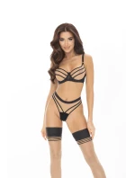 Podprsenka V-11071 černo-béžová - Axami Podprsenka V-11071 černo-béžová - Axami