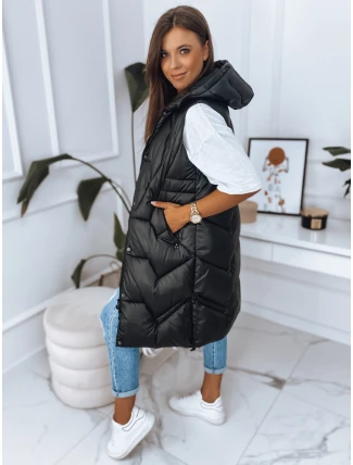 Dámská vesta LARIS černá FashionStreet TY2832 Dámská vesta LARIS černá FashionStreet TY2832